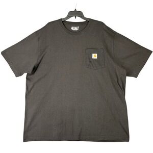 Carhartt Mens XL K87 Pocket T Shirt‎ Workwear Heavyweight Classic Fit Durable